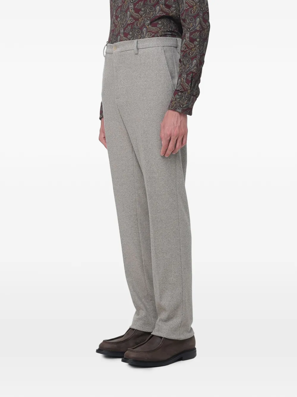 ETRO Geplooide pantalon Grijs
