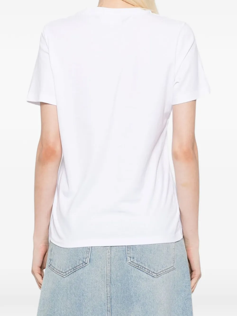 Maison Kitsuné Baby Fox regular-fit T-shirt Wit