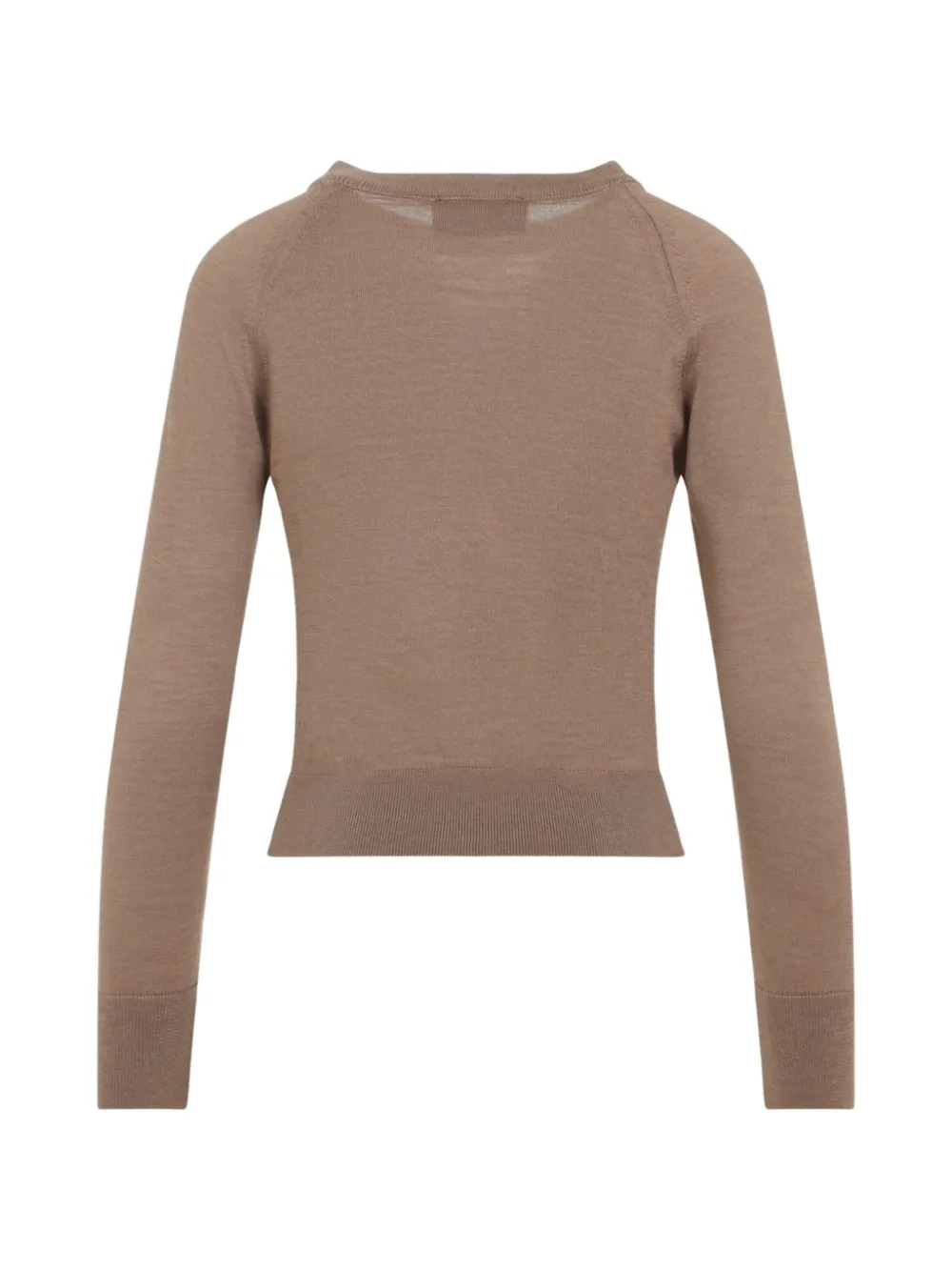 Simone Rocha embellished raglan-sleeve sweater Bruin
