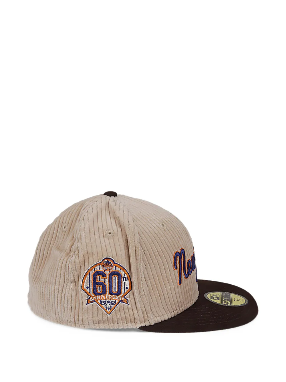 NEW ERA CAP New York corduroy cap Beige