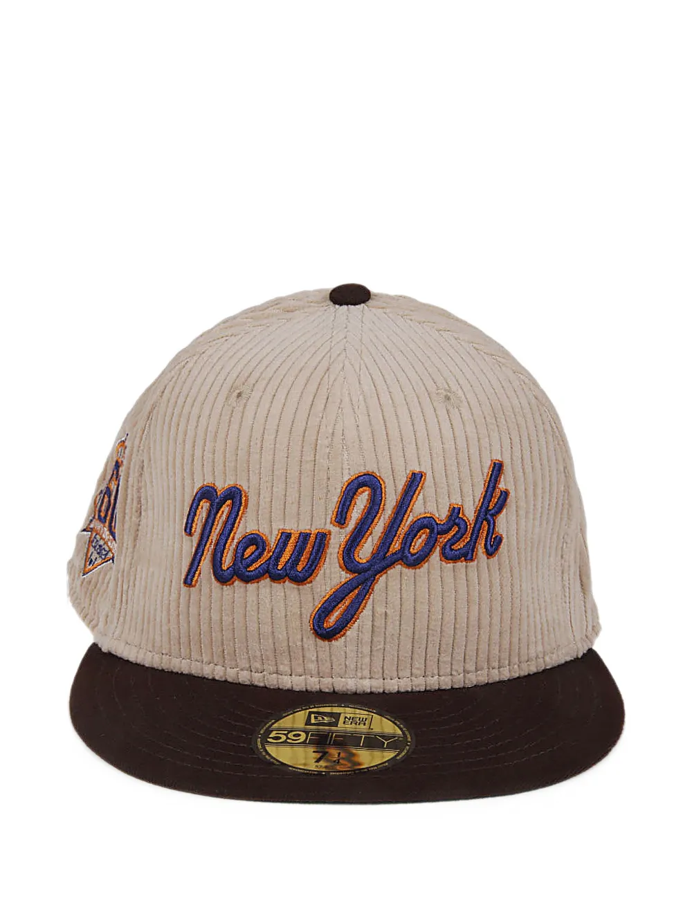 NEW ERA CAP New York corduroy cap Beige