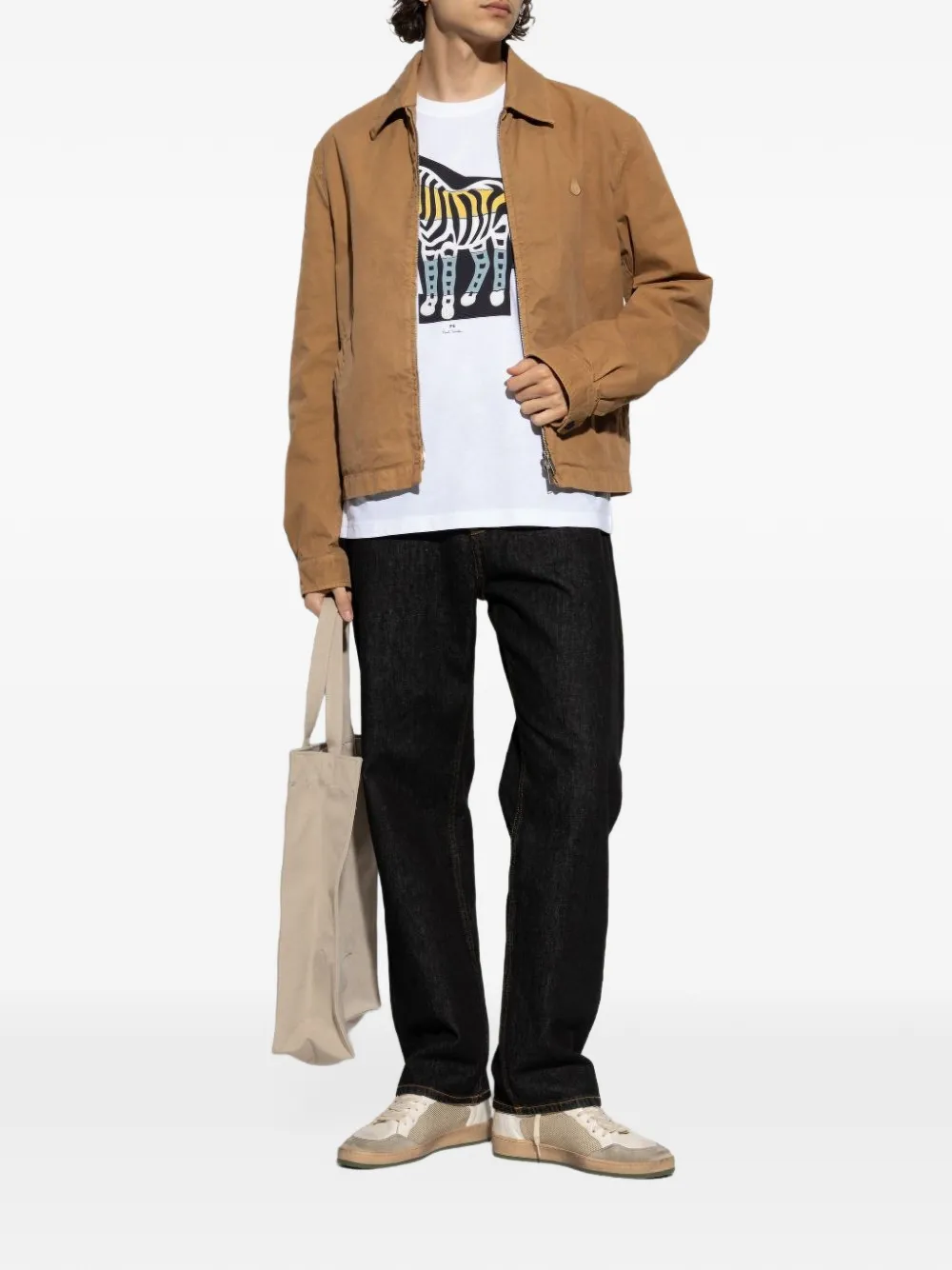 Paul Smith Zebra-print T-shirt Wit