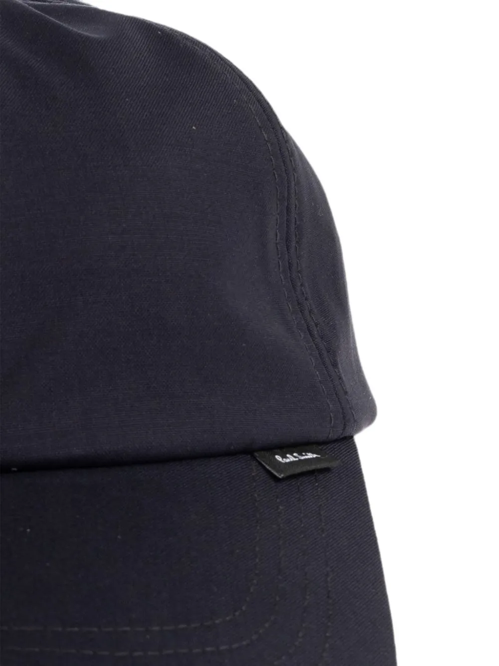 Paul Smith navy contrast-brim baseball cap Zwart