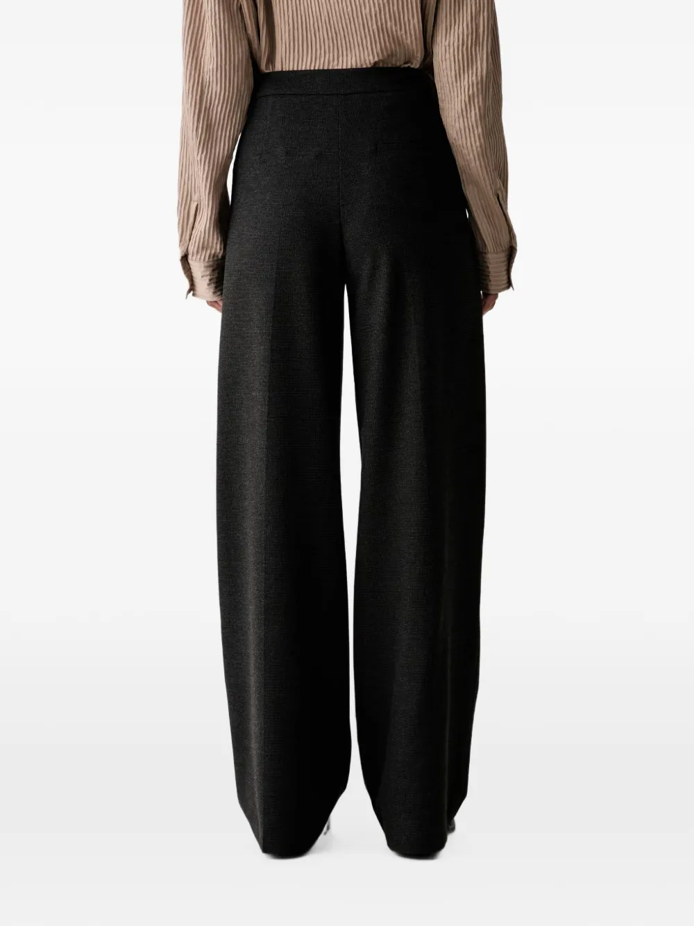Marc O'Polo Glen pantalon met persvouwen Grijs