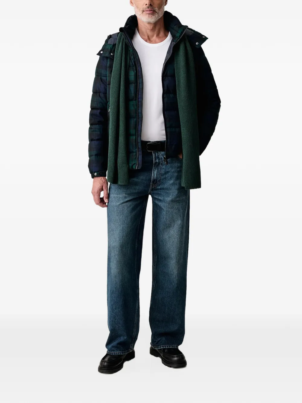 Save The Duck Gibson hooded jacket Blauw