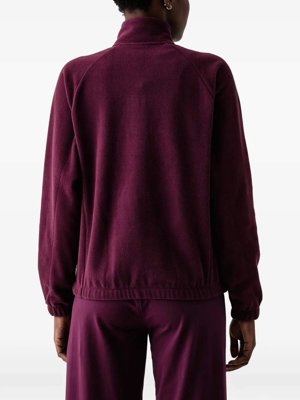 PUMA HER Winterised half-zip crew sweatshirt Rood