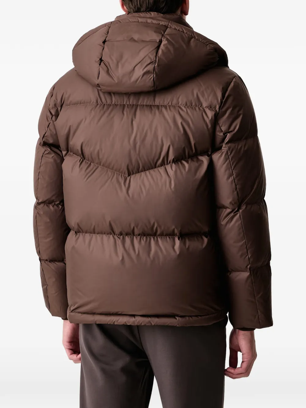 Marc O'Polo quilted hooded jacket Bruin