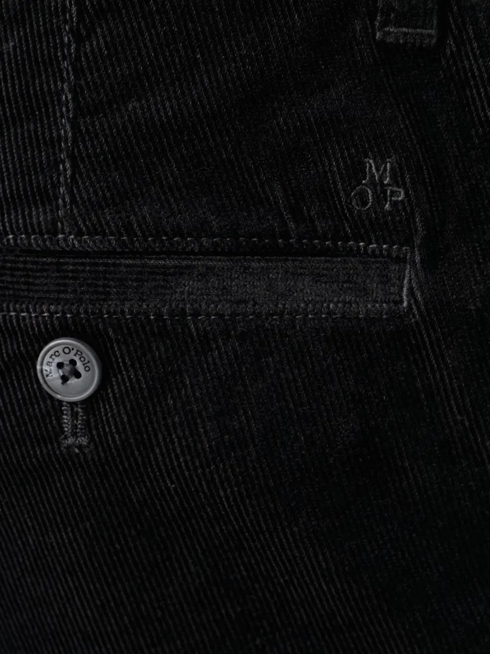 Marc O'Polo Stig corduroy trousers Zwart