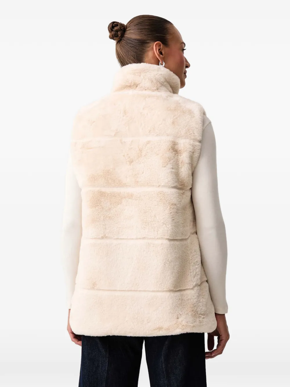 Save The Duck reversible faux-fur gilet Beige