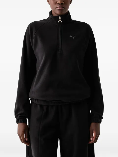 PUMA HER Winterised half-zip crew sweatshirt 