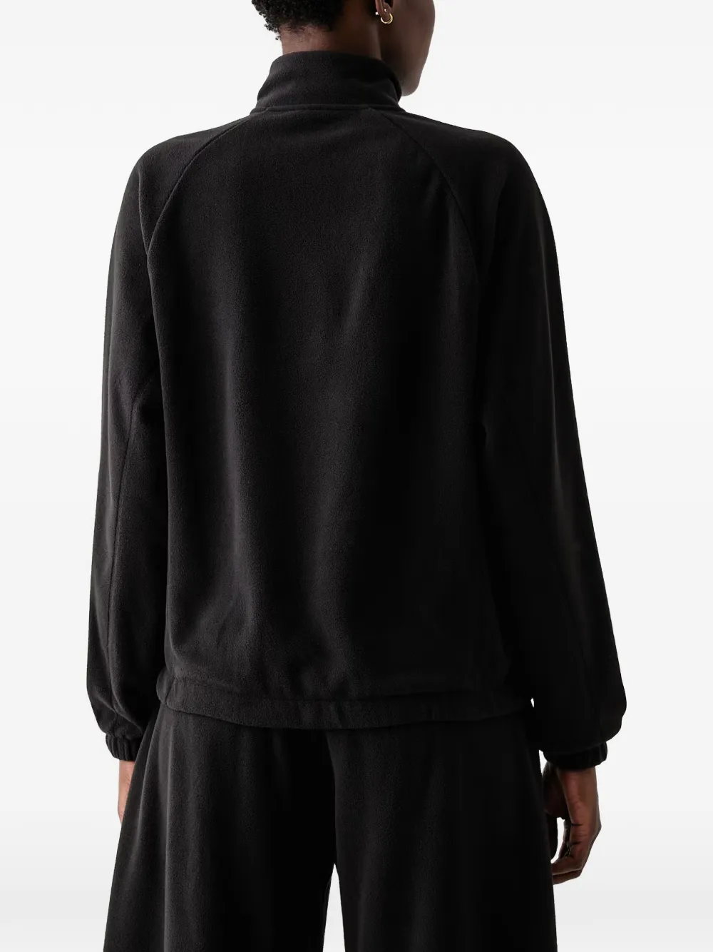 PUMA HER Winterised half-zip crew sweatshirt Zwart