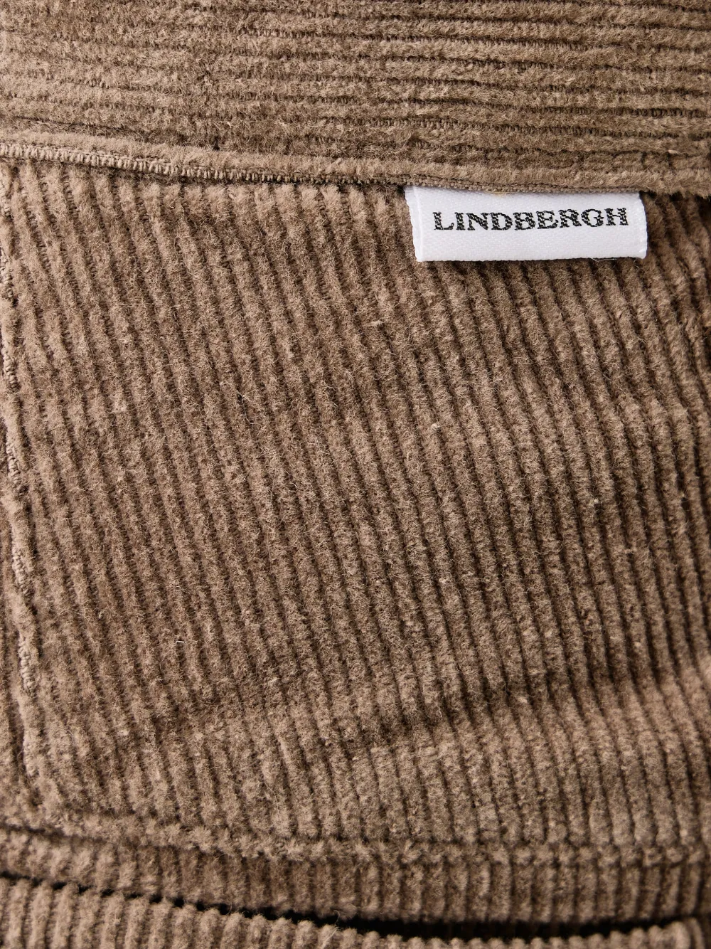 Lindbergh regular-fit corduroy trousers Beige