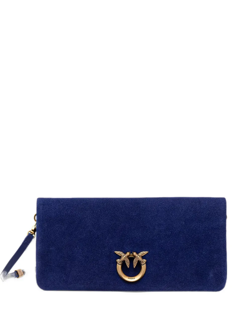 PINKO studded cross body bag - Blu