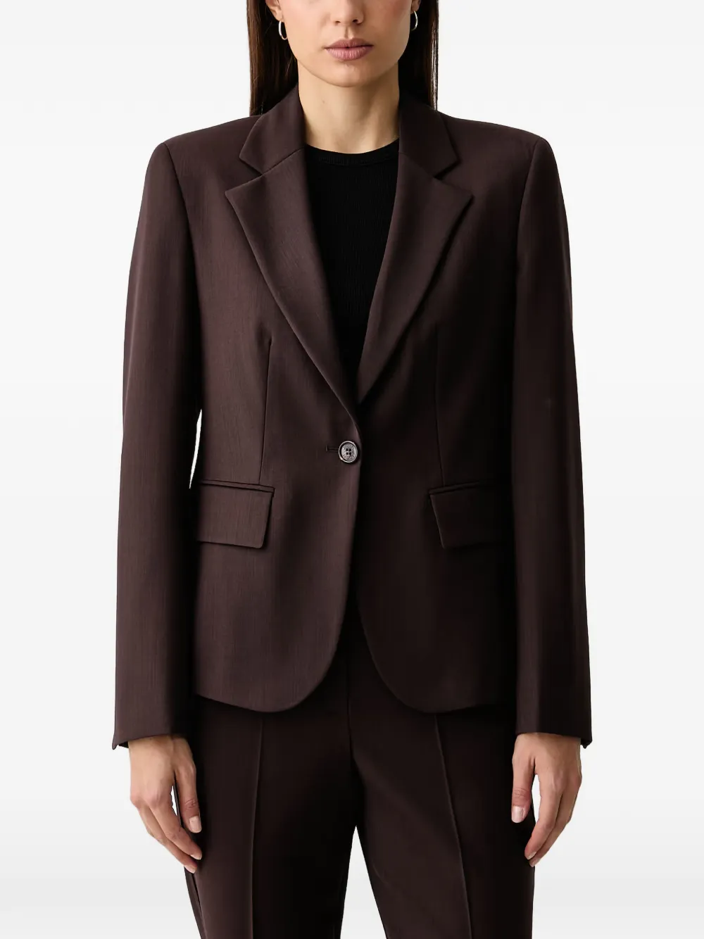 Joop! Jane single-breasted blazer - Marron Joop! Jane single-breasted blazer - Marron