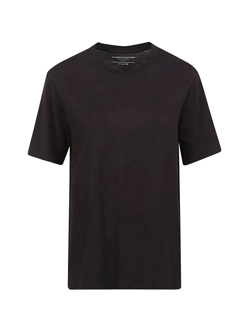 Majestic Filatures crew-neck T-shirt - Blu
