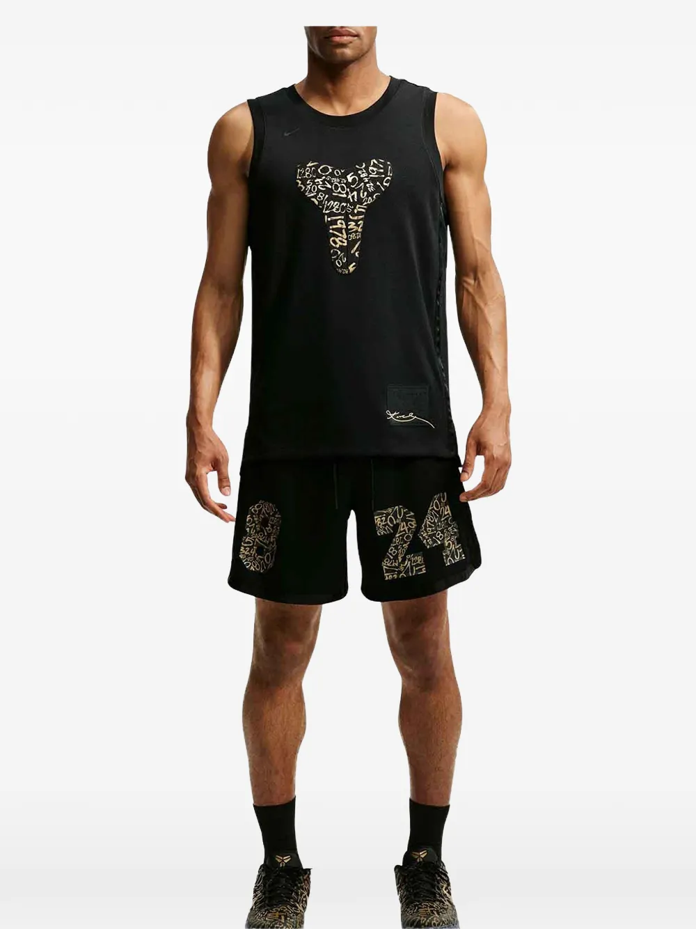 Nike Kobe logo-print tank top - Nero
