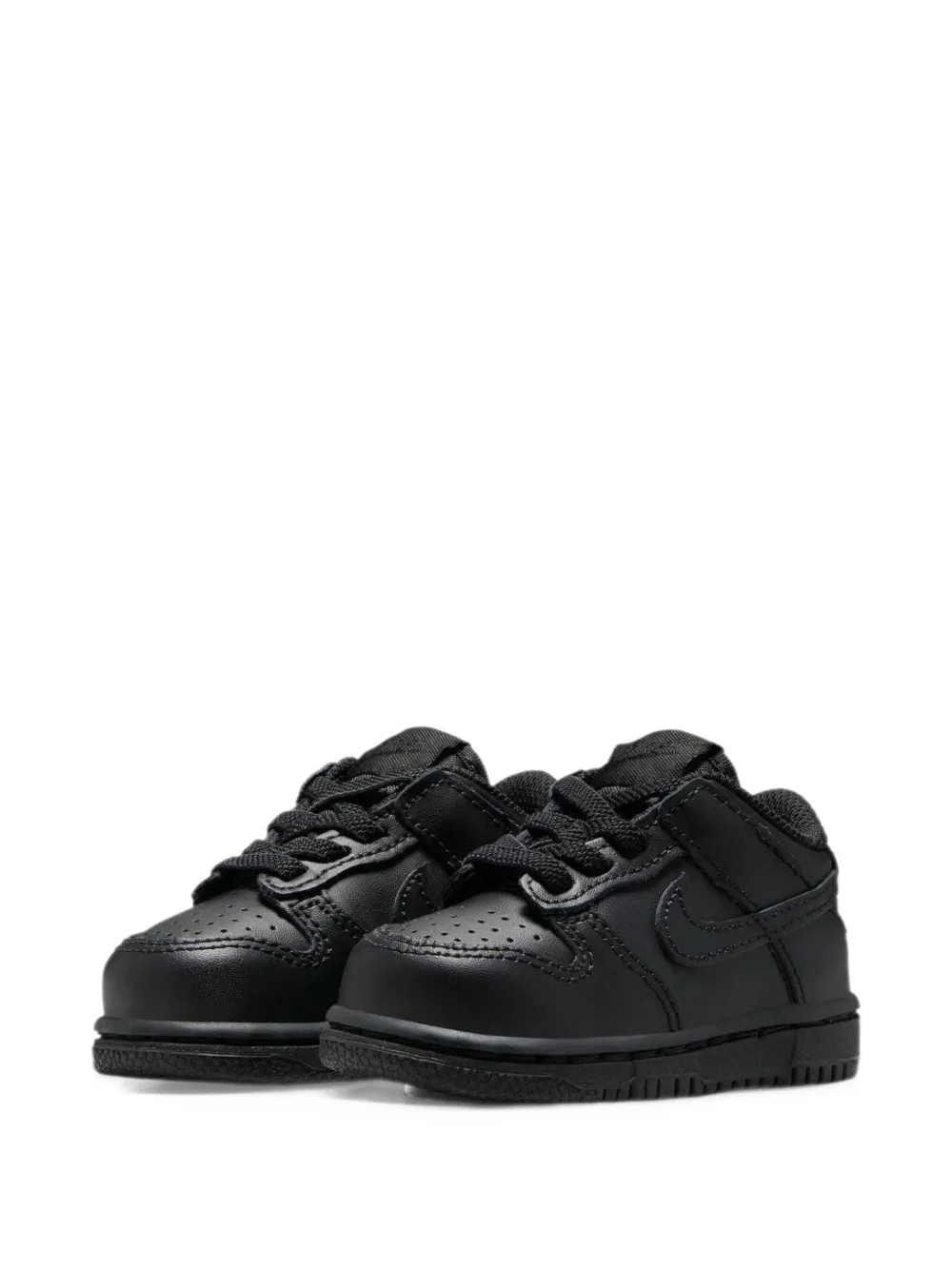 Nike Kids Dunk Low logo-detail sneakers - Nero