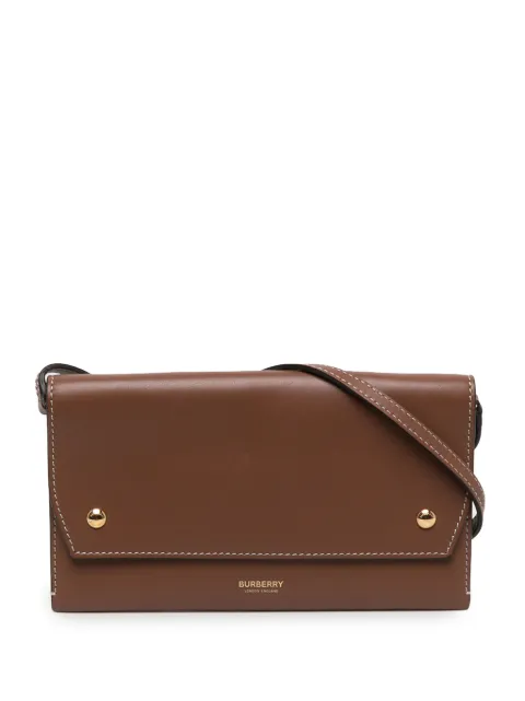 Burberry Pre-Owned 2018-2023 Leather Grace Wallet On Strap crossbody bag