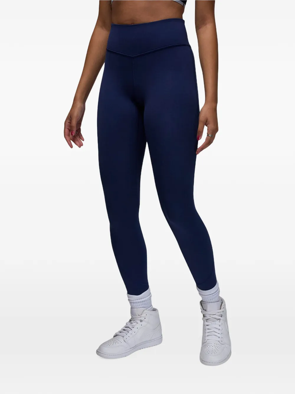 Jordan Sport high-waisted leggings Blauw