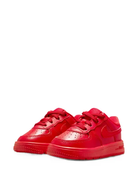 Nike Kids Force 1 Low logo-detail sneakers