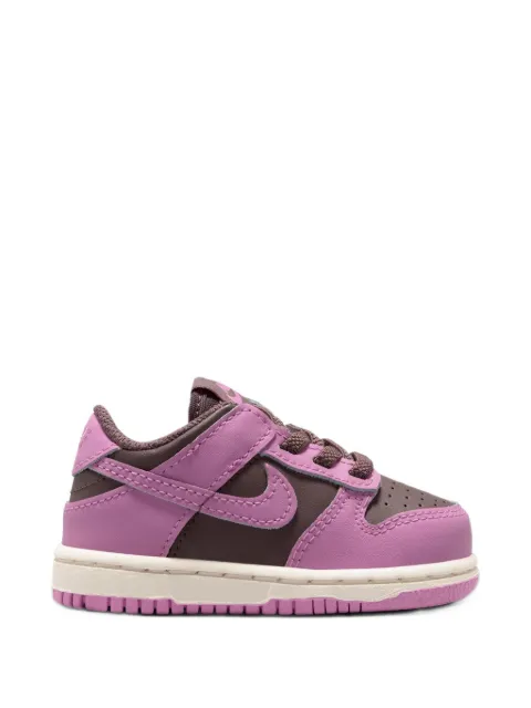 Nike Kids Dunk Low logo-detail sneakers