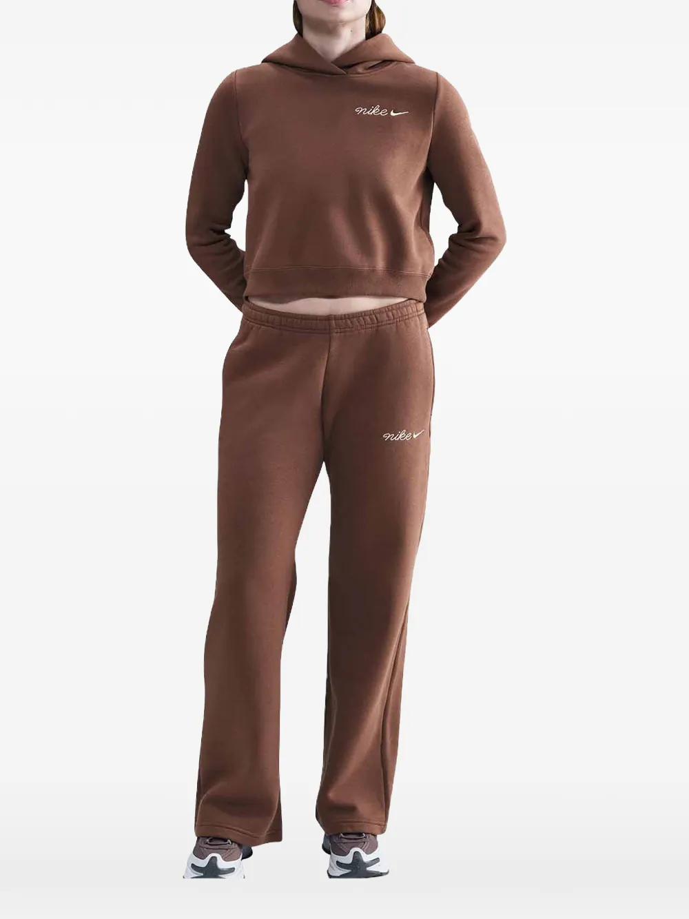 Nike Phoenix Fleece shrunken hoodie Bruin
