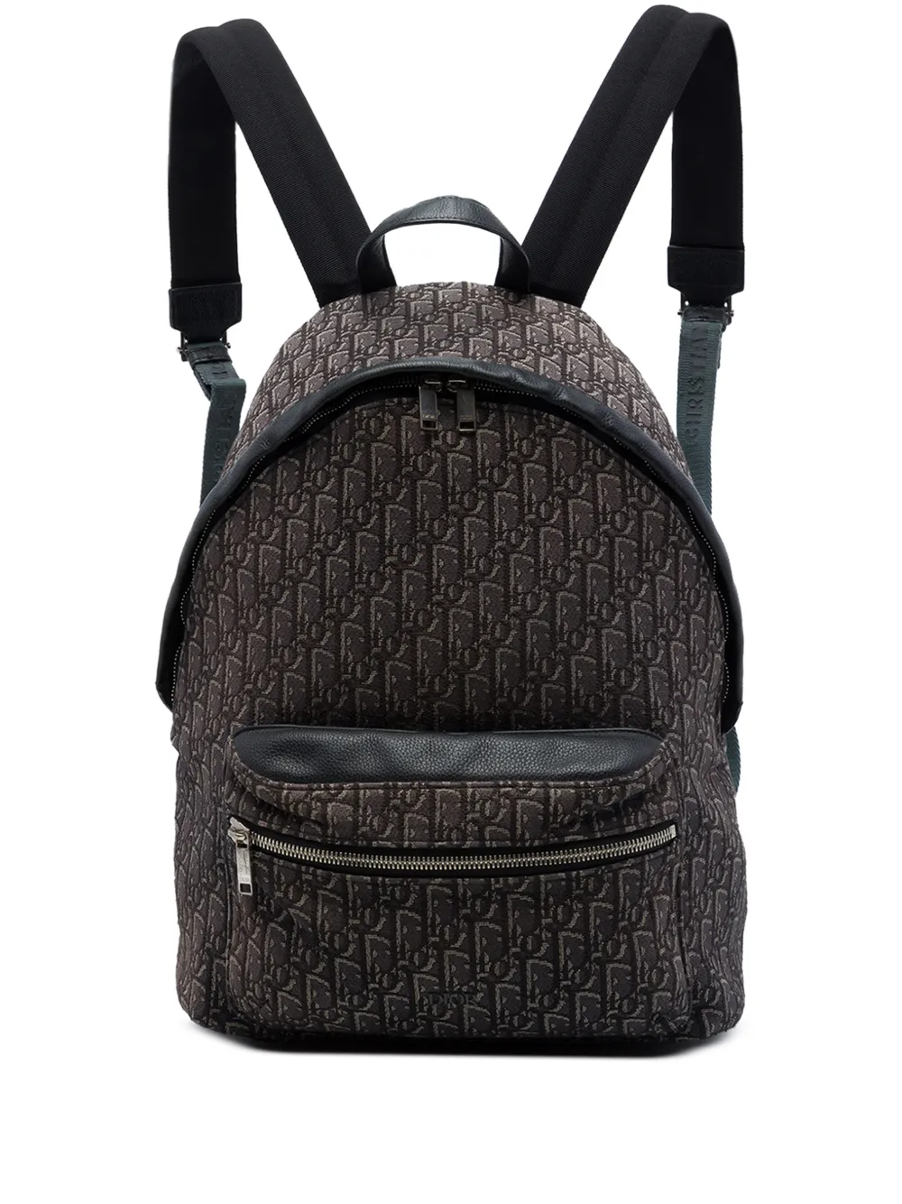Christian Dior Pre-Owned 2019 Oblique Canvas Rider backpack - Braun