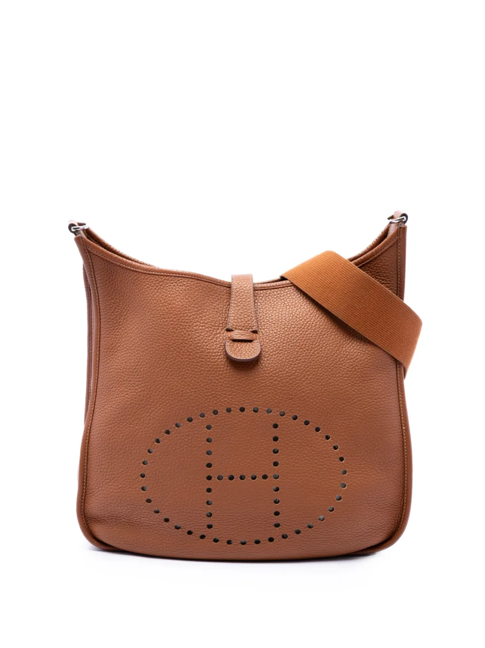 Hermès Pre-Owned 2015 Clemence Evelyne III 33 crossbody bag - Braun