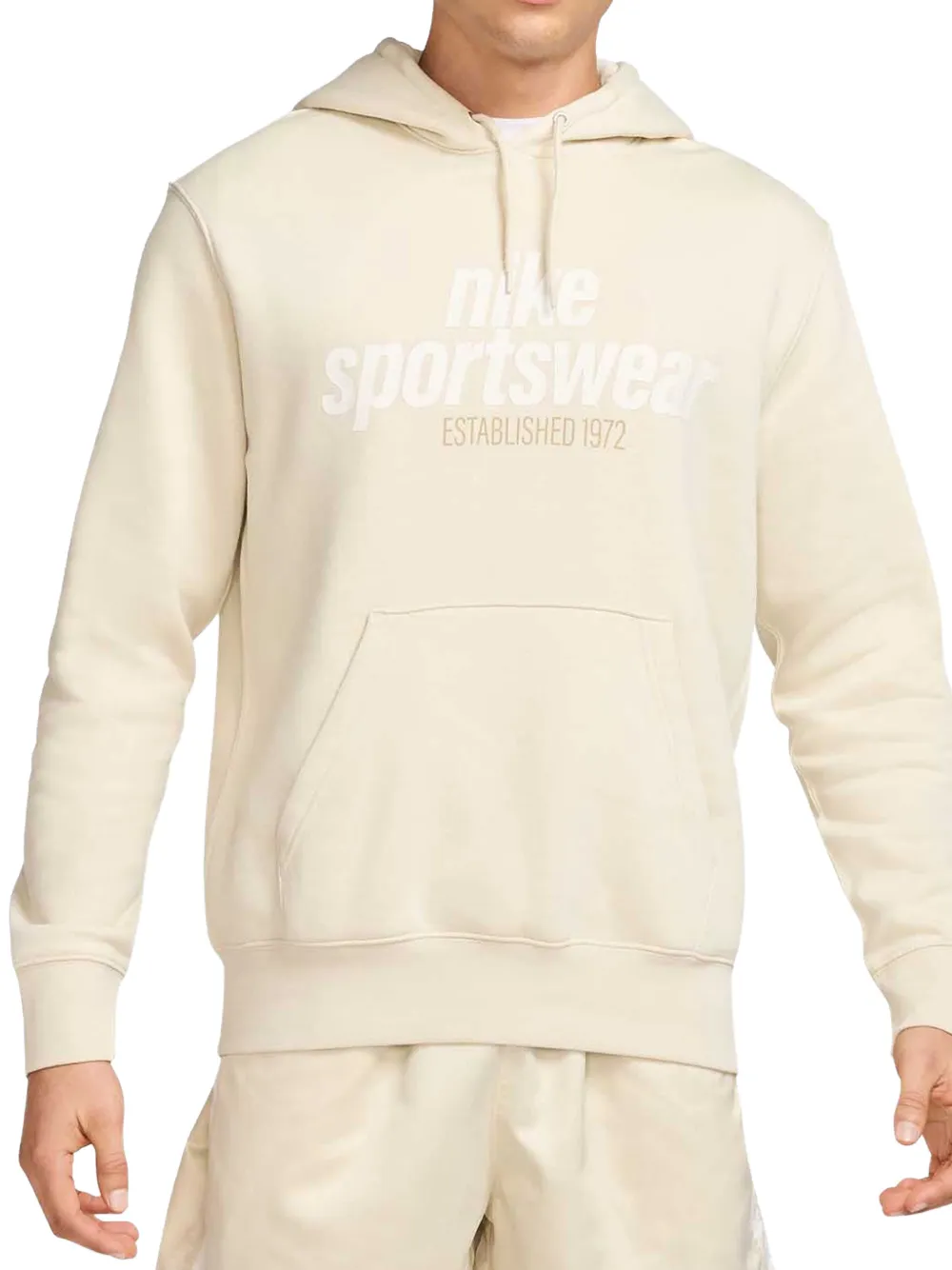 Nike Phoenix Fleece trainingsbroek met wijde pijpen Grijs