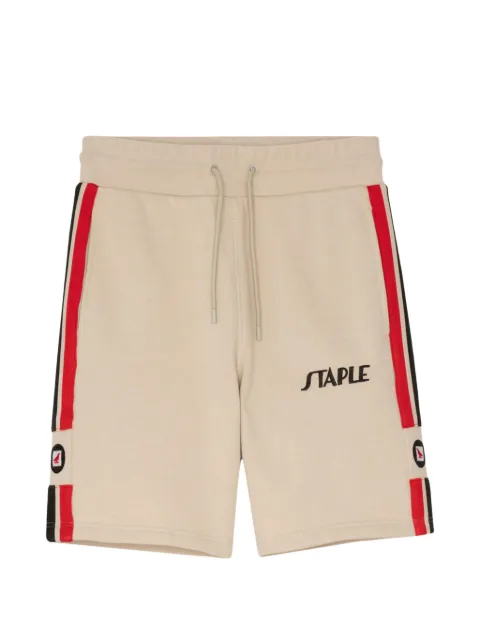Staple Raceway side-stripe shorts