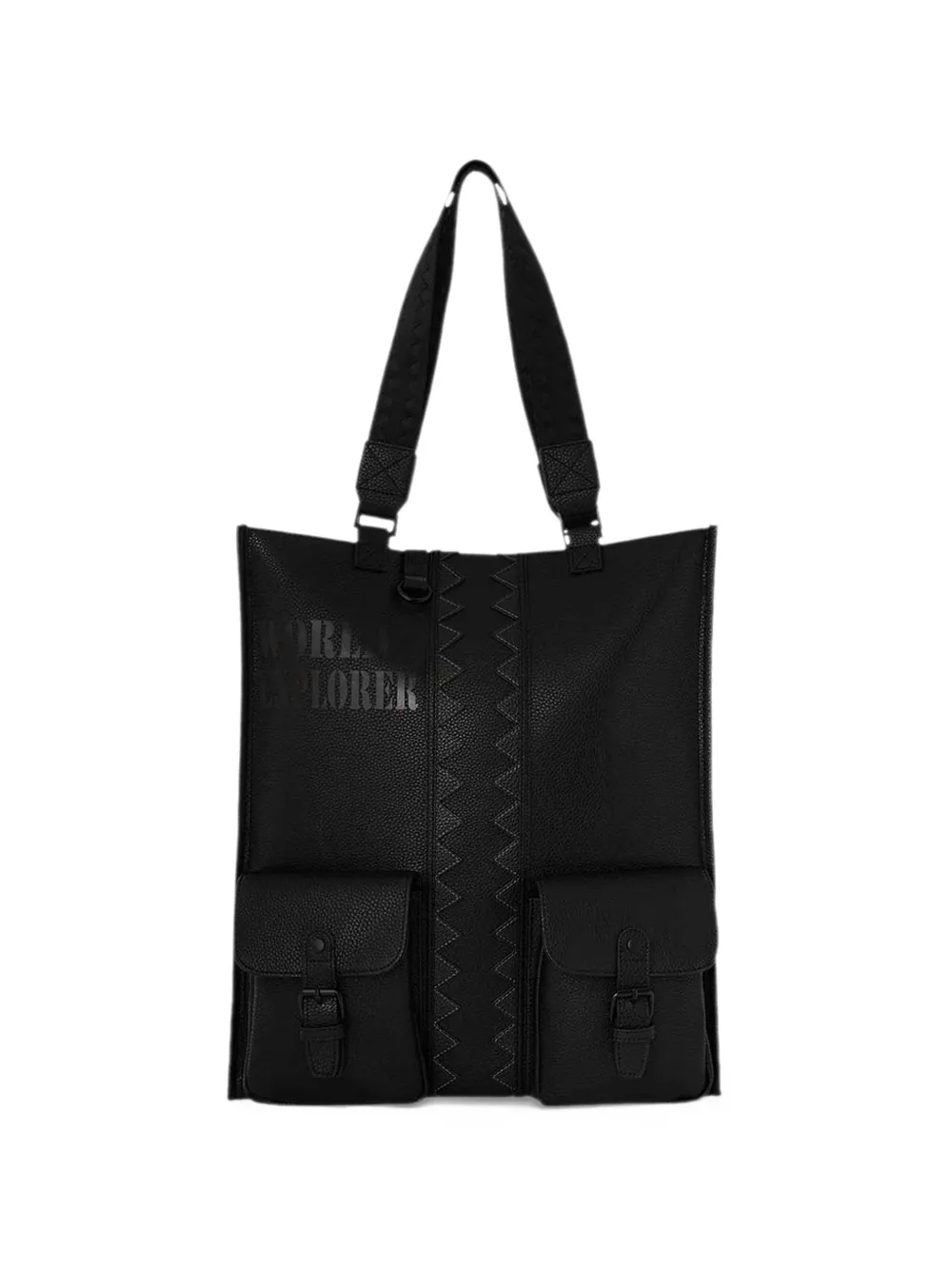 Sprayground Global Traveller cargo tote bag - Nero