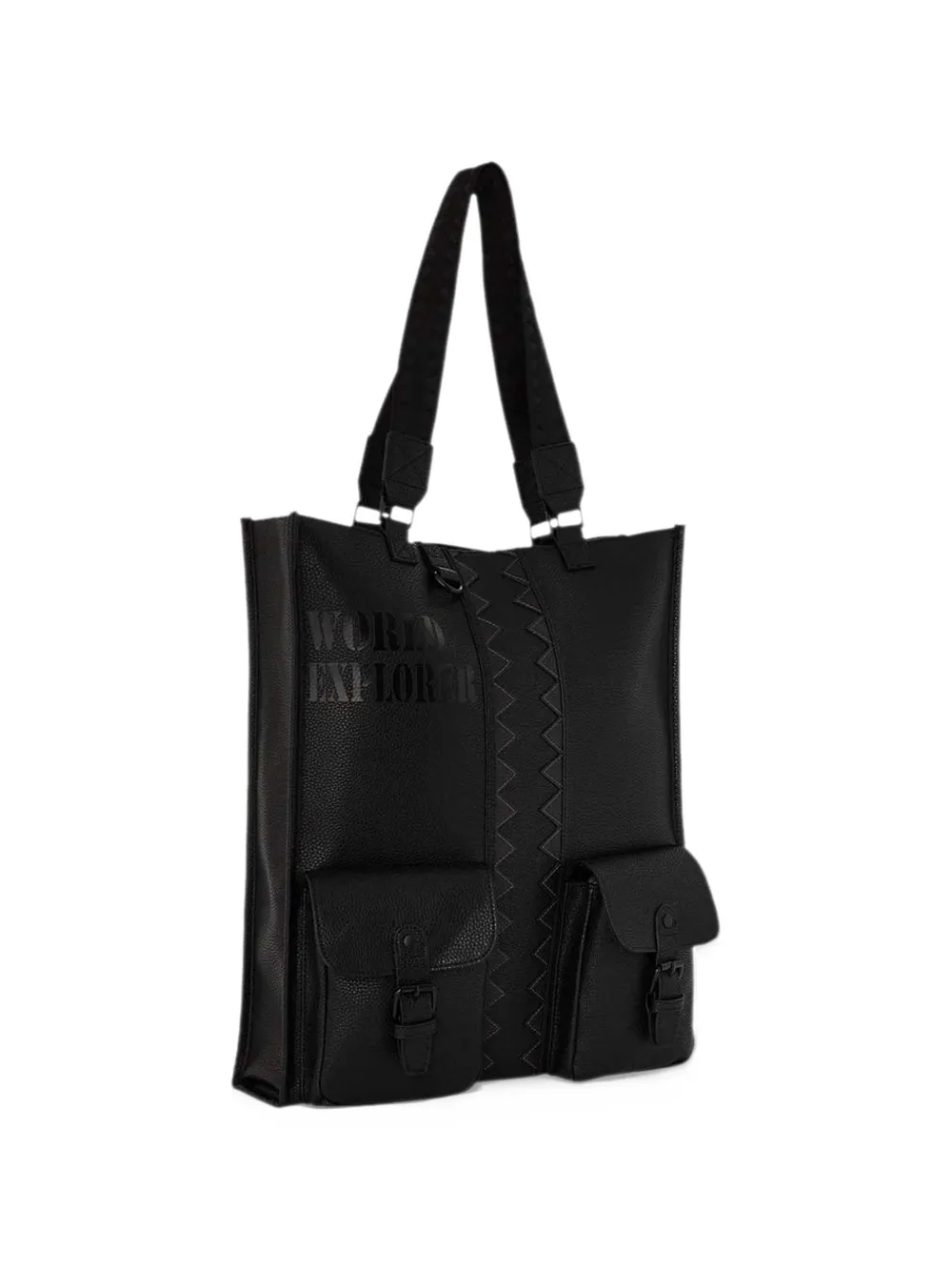 Sprayground Global Traveller cargo tote bag Zwart