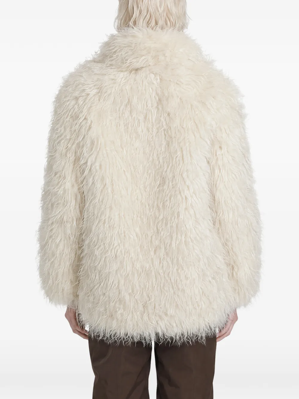 Moncler Grenoble Malencos faux-fur jacket Beige