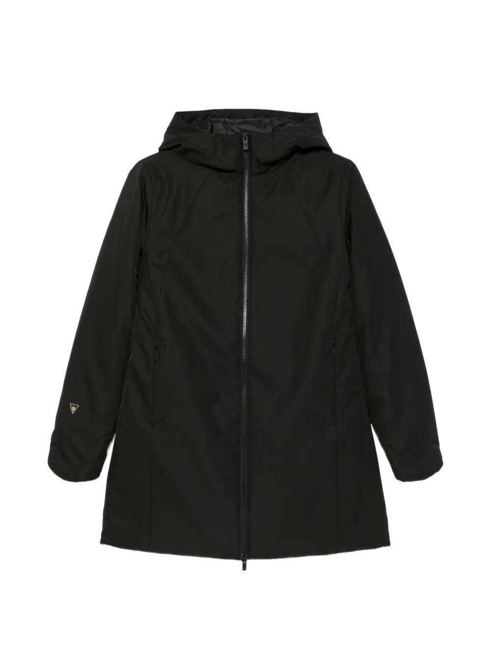 MACRON Florence hooded zip-up coat - Noir
