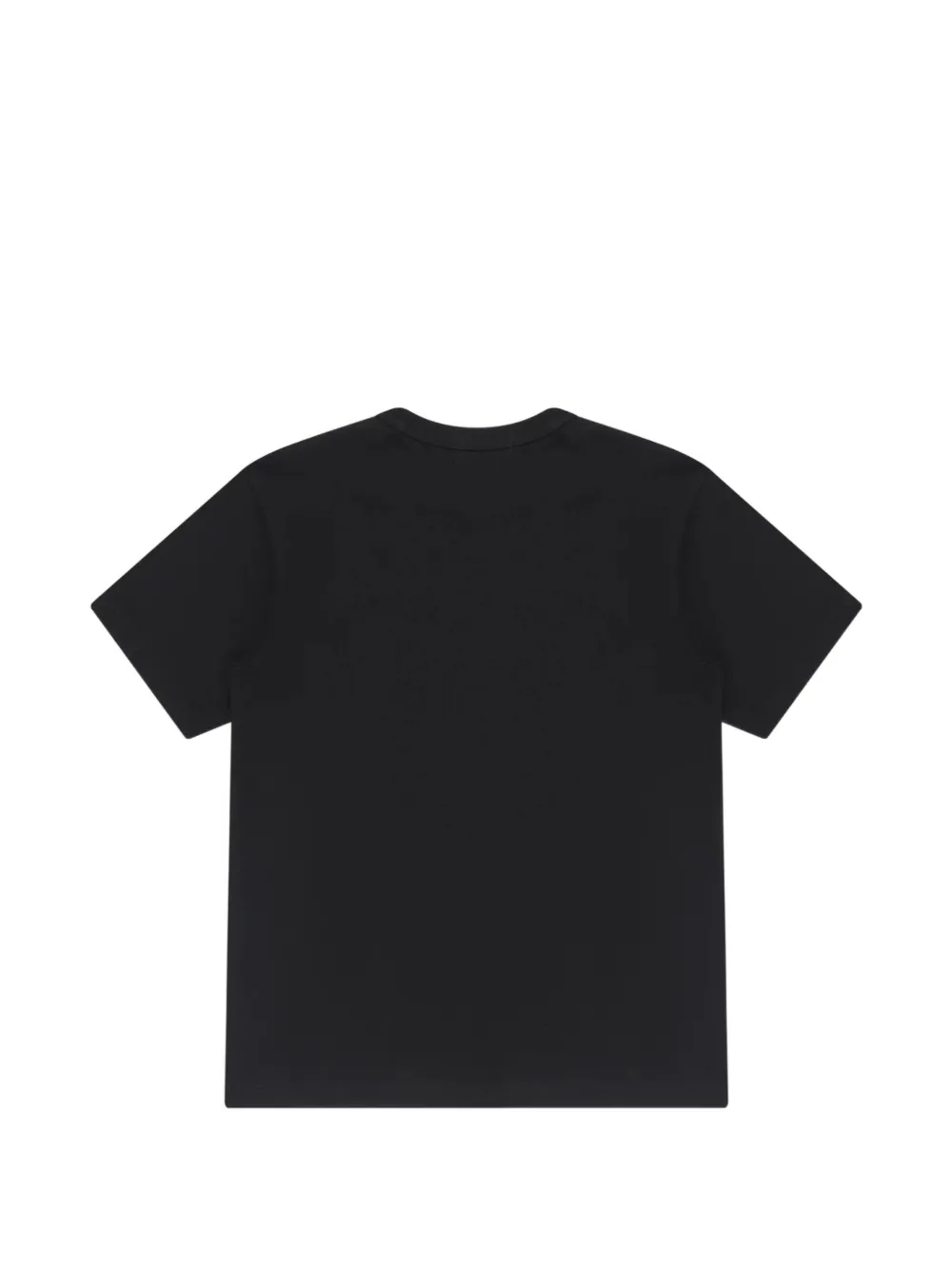 Black Comme Des Garçons x Nike Black graphic-print T-shirt Zwart