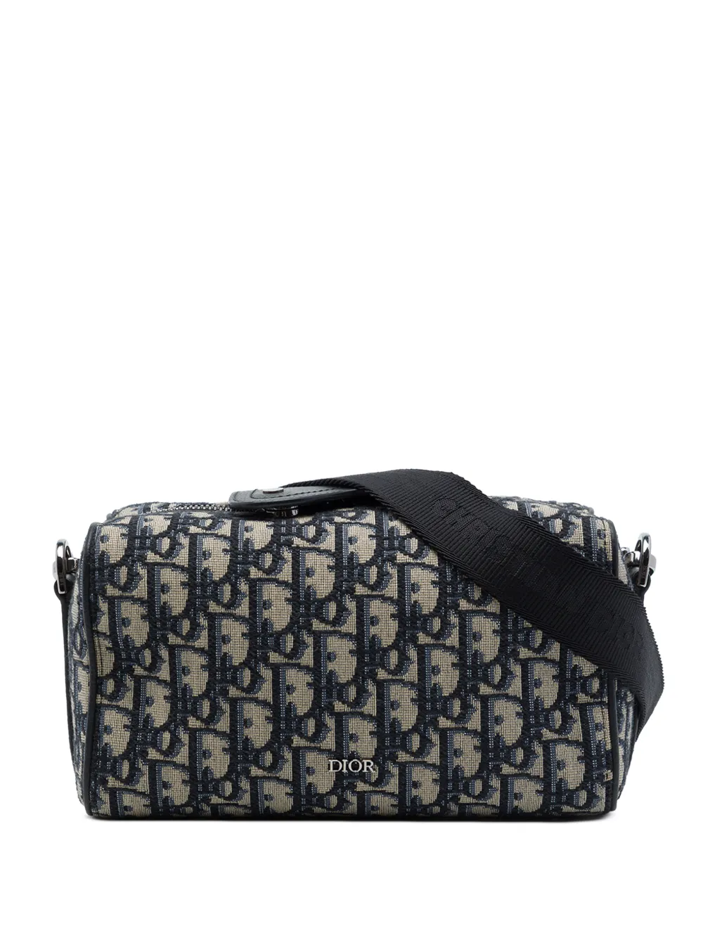 Christian Dior Pre-Owned 2021 Oblique Canvas Lingot 22 Bag crossbody bag - Blue