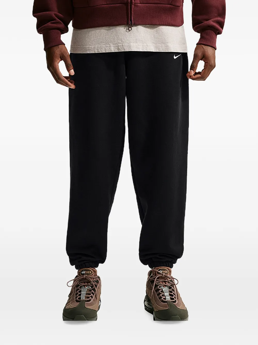 Nike Solo cuffed track pants - Red