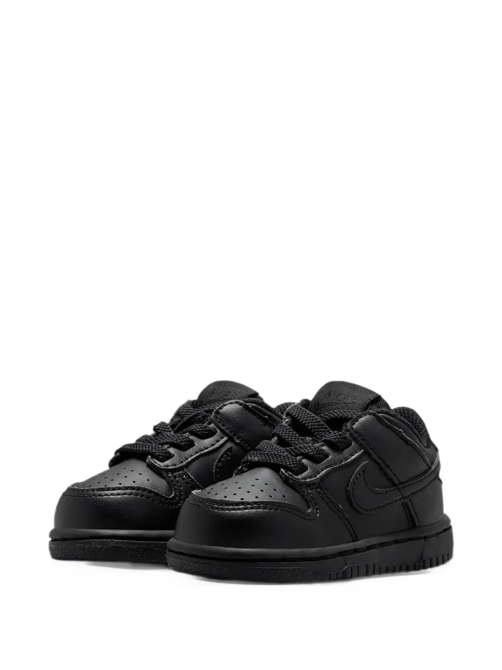 Nike Kids Dunk Low logo-detail sneakers - Nero