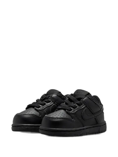 Nike Kids Dunk Low logo-detail sneakers