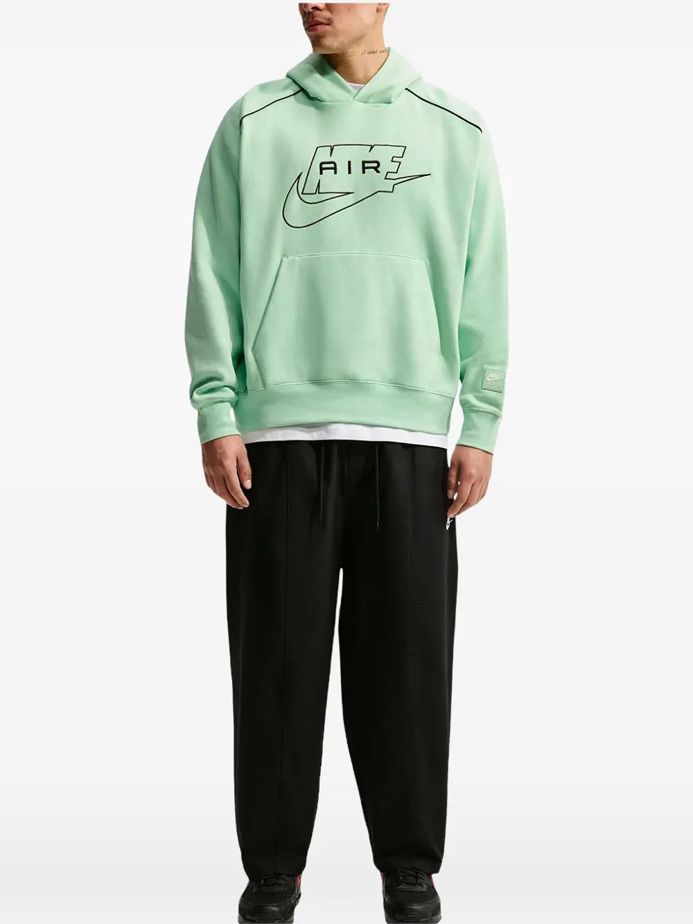 Nike Sportswear Phoenix Fleece oversized hoodie Zwart