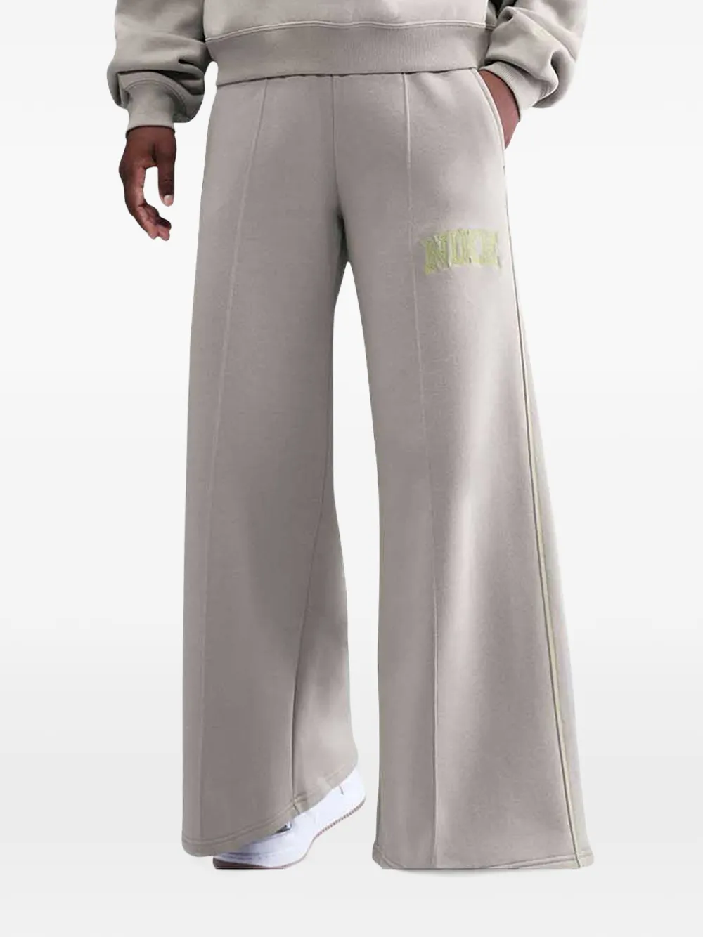 Nike Phoenix Fleece wide-leg track pants - Grigio