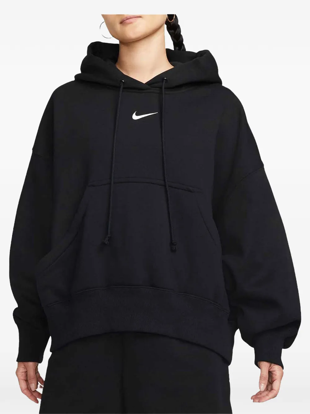 Nike Sportswear Phoenix Fleece oversized hoodie - Nero