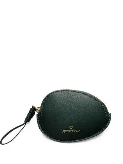 La Portegna Stone leather coin purse