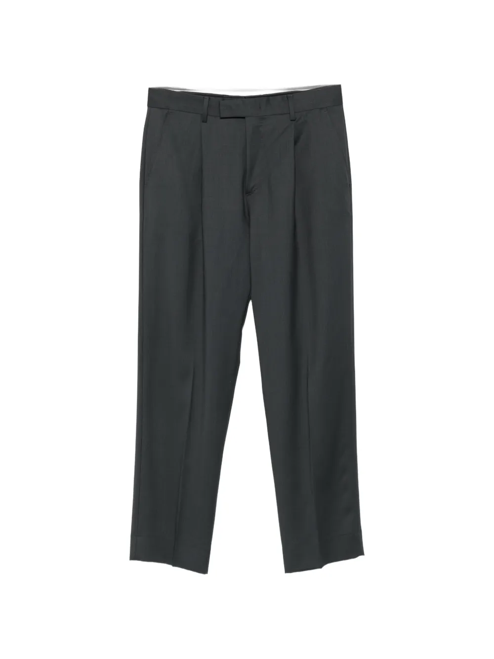 Low Brand Kim pleated straight-leg trousers Grijs