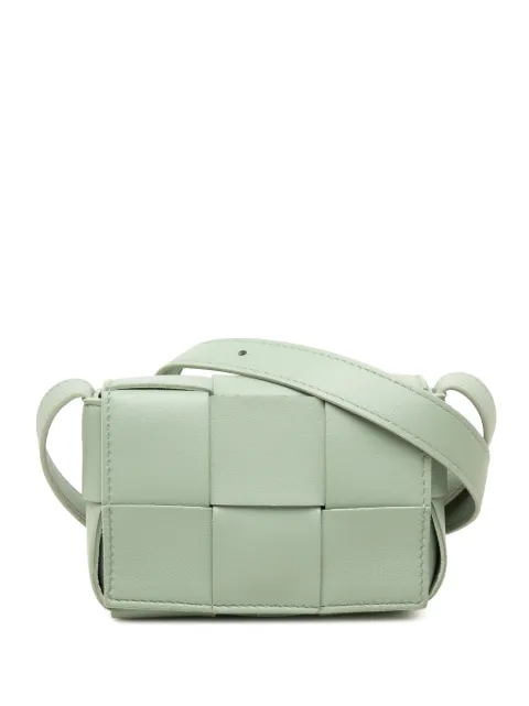 Bottega Veneta Pre-Owned 2012-2026 Candy Nappa Intrecciato Cassette crossbody bag