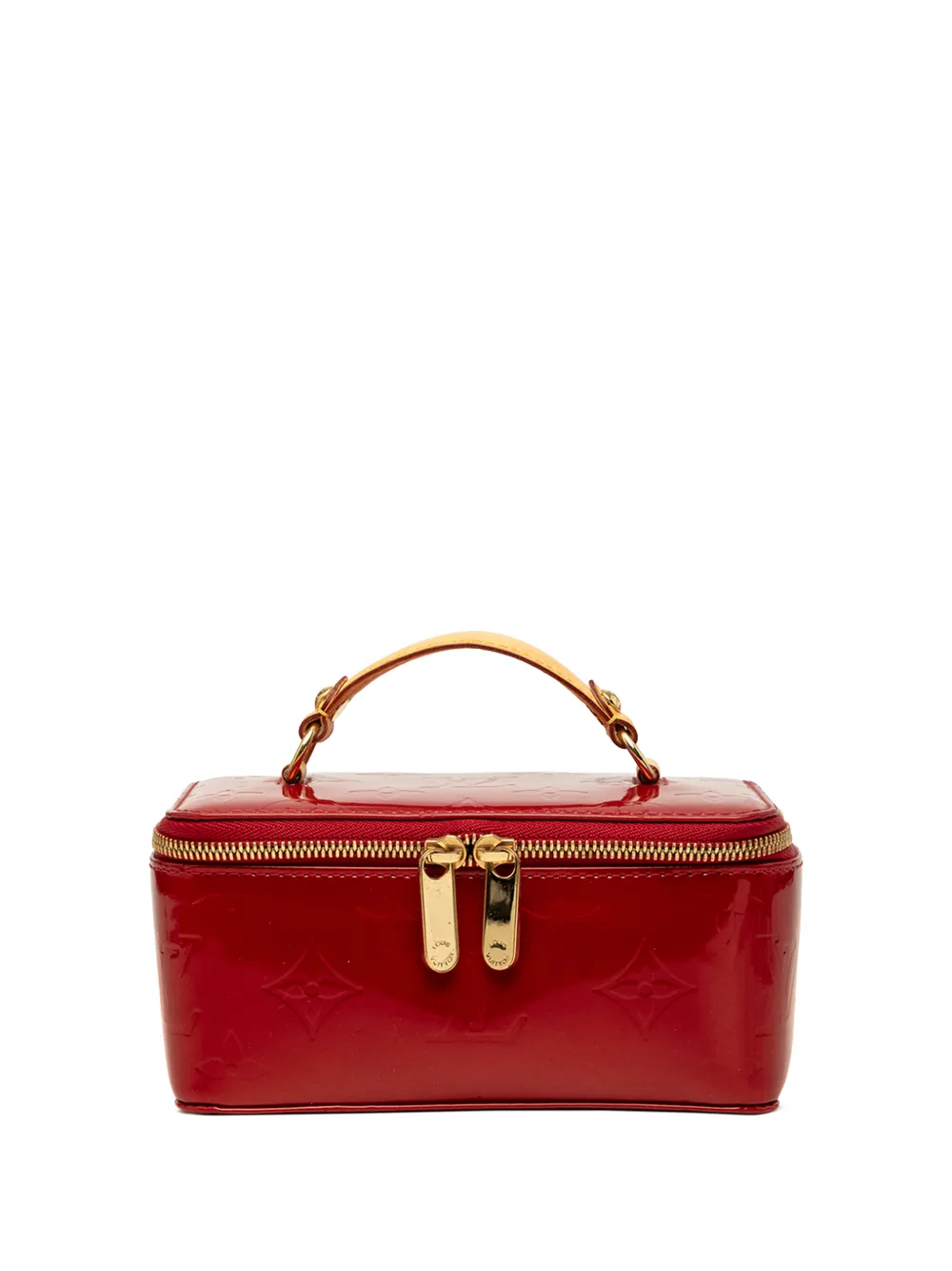 Louis Vuitton Pre-Owned 2010 Monogram Vernis Jewelry Case vanity bag - Red