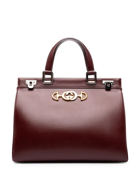 Gucci Pre-Owned 2000-2015 Medium Calfskin Zumi Top Handle Bag satchel