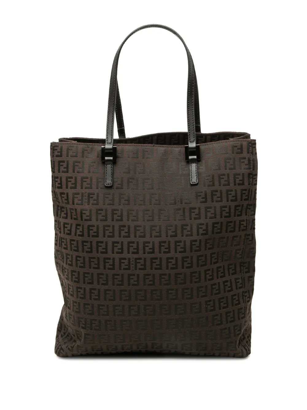 Fendi Pre-Owned 2000-2010 Zucchino Canvas tote bag - Braun