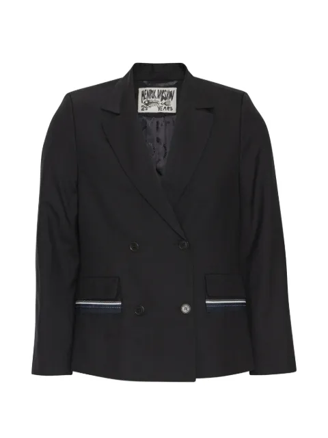 Henrik Vibskov blazer con doble botonadura