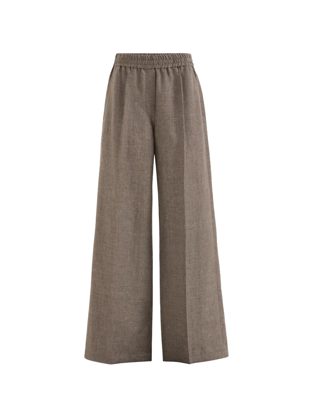 Brunello Cucinelli Pantaloni sportivi in lino - Marrone